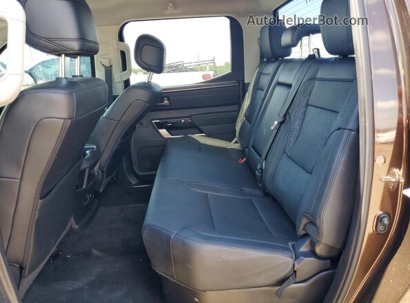 5TFJA5DB3RX203334 2024 TOYOTA TUNDRA Brown Rear seats view