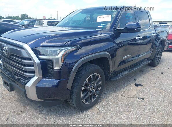 5TFJA5DB5RX149518 2024 TOYOTA TUNDRA Blue Передня ліва чверть