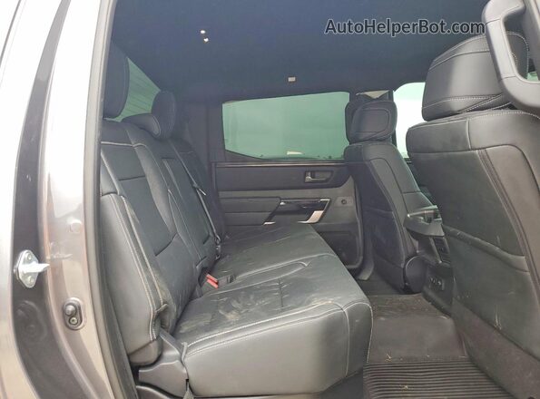 5TFJA5DB6TX349119 2026 TOYOTA TUNDRA Gray Vista de los asientos traseros