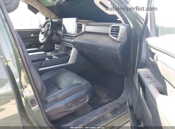 5TFJA5DB7NX014955 2022 TOYOTA TUNDRA Green Front interior view