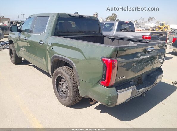 5TFJA5DB7NX014955 2022 TOYOTA TUNDRA Green Rear left
