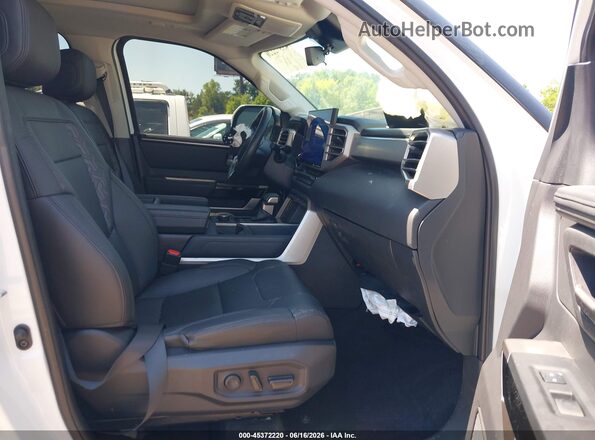 5TFJA5DB7PX126481 2023 TOYOTA TUNDRA White Front interior view