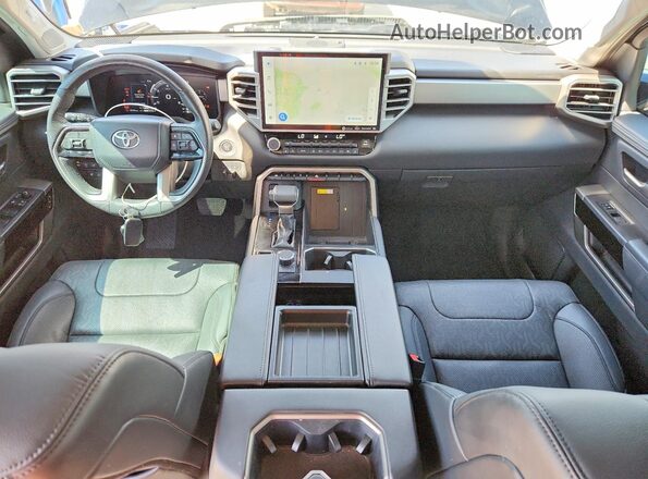 5TFJA5DBXRX138577 2024 TOYOTA TUNDRA Black Dashboard view