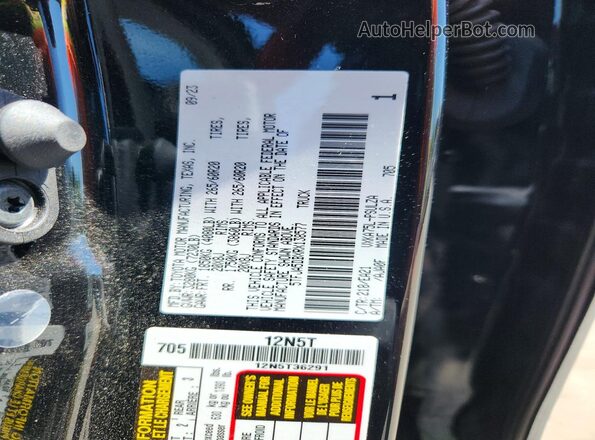 5TFJA5DBXRX138577 2024 TOYOTA TUNDRA Black VIN sticker view