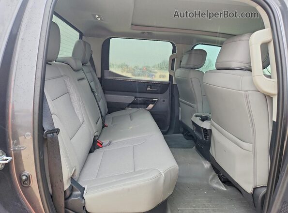 5TFJA5EC0RX023882 2024 TOYOTA TUNDRA Gray Հետևի նստատեղերի տեսք