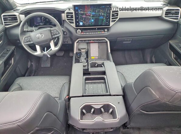 5TFJA5EC6SX037856 2025 TOYOTA TUNDRA Red Dashboard view