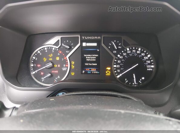 5TFJA5EC9NX003494 2022 TOYOTA TUNDRA Brown Widok tylnych siedzeń