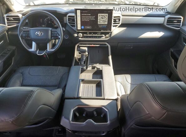 5TFJC5DB0RX064211 2024 TOYOTA TUNDRA Charcoal Dashboard view