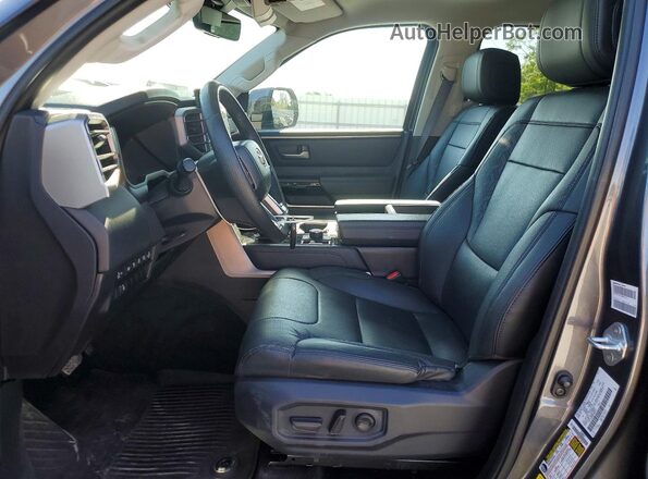 5TFJC5DB0RX064211 2024 TOYOTA TUNDRA Charcoal Front interior view