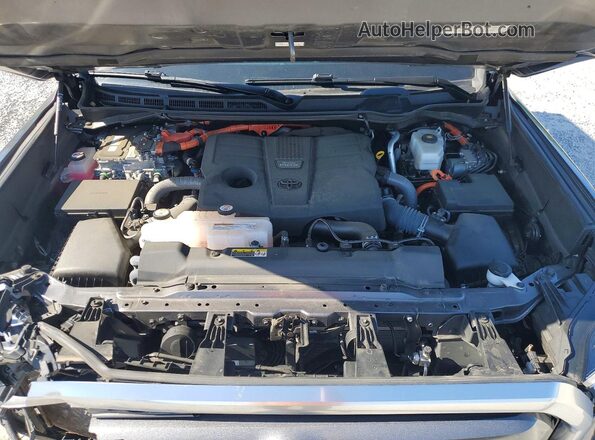 5TFJC5DB0RX064211 2024 TOYOTA TUNDRA Charcoal Rear interior view