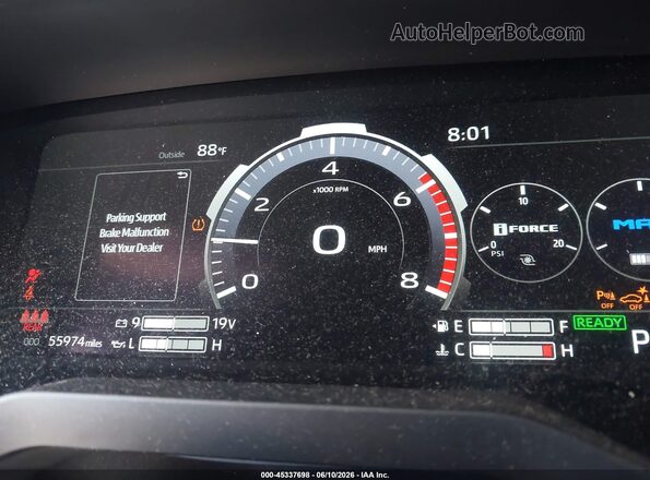 5TFJC5DB4PX038515 2023 TOYOTA TUNDRA HYBRID Gray Widok tylnych siedzeń