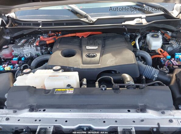 5TFJC5DB4PX038515 2023 TOYOTA TUNDRA HYBRID Gray Widok z tyłu