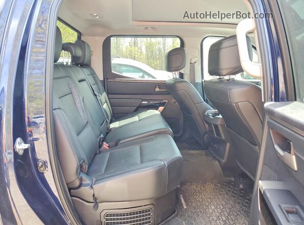 5TFJC5DB5NX006198 2022 TOYOTA TUNDRA Blue Widok tylnych siedzeń