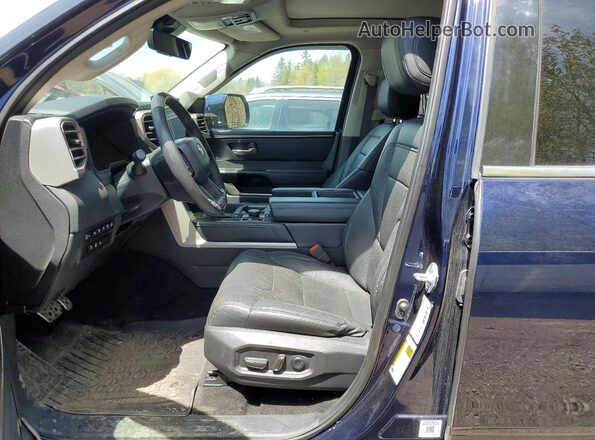 5TFJC5DB5NX006198 2022 TOYOTA TUNDRA Blue Widok wnętrza z przodu