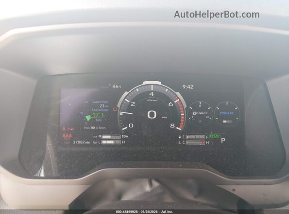 5TFJC5DB6RX065542 2024 TOYOTA TUNDRA HYBRID White Հետևի նստատեղերի տեսք