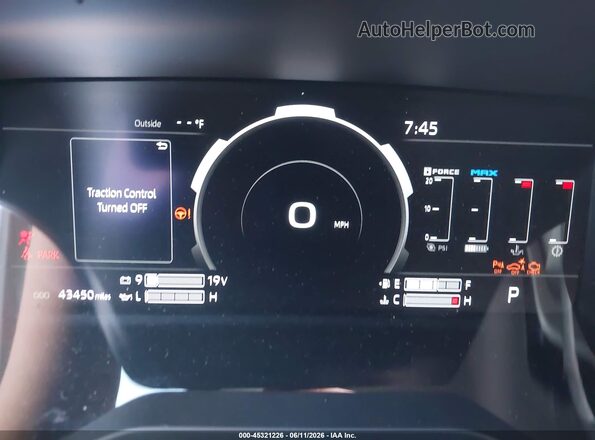 5TFJC5DBXPX034694 2023 TOYOTA TUNDRA HYBRID Белый Вид задних сидений