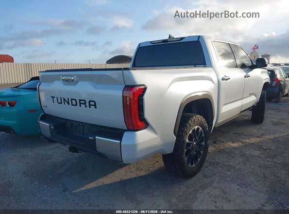 5TFJC5DBXPX034694 2023 TOYOTA TUNDRA HYBRID Белый Задняя правая четверть