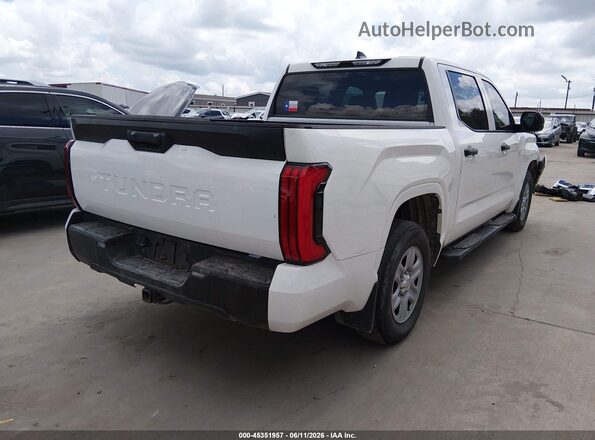 5TFKB5AB4RX034088 2024 TOYOTA TUNDRA White უკანა მარჯვენა