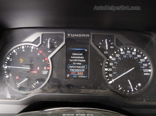 5TFKB5AB4RX034088 2024 TOYOTA TUNDRA White უკანა სავარძლების ხედი