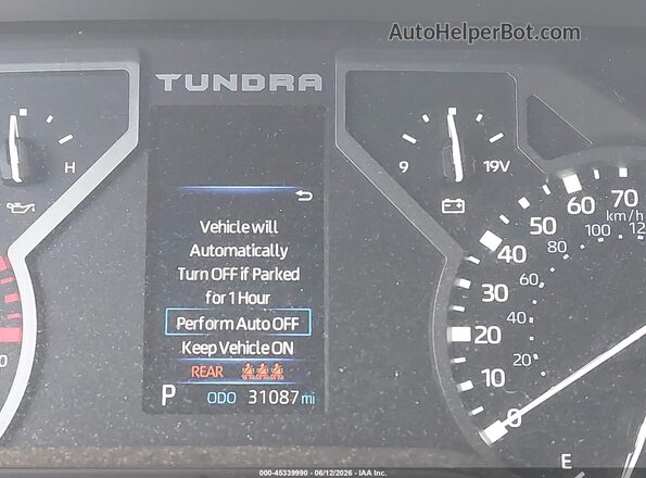 5TFKB5DA0SX267104 2025 TOYOTA TUNDRA White 