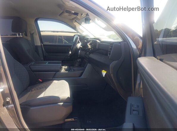 5TFKB5DB1RX133902 2024 TOYOTA TUNDRA Gray Front interior view