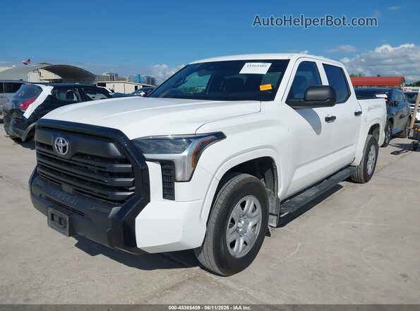 5TFKB5DB7TX350975 2026 TOYOTA TUNDRA White წინა მარცხენა ხედი სამი მეოთხედიდან