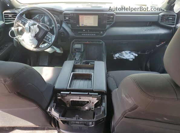 5TFKB5DB8SX301895 2025 TOYOTA TUNDRA White წინა პანელის ხედი