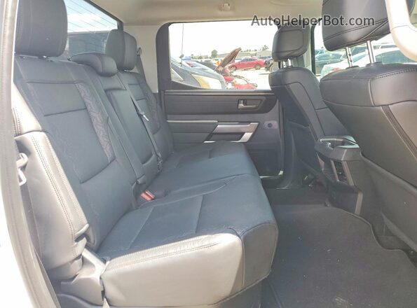 5TFLA5AB6PX025722 2023 TOYOTA TUNDRA White Widok tylnych siedzeń