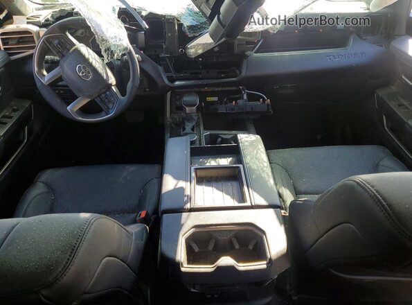 5TFLA5AB7SX046734 2025 TOYOTA TUNDRA Black Widok deski rozdzielczej