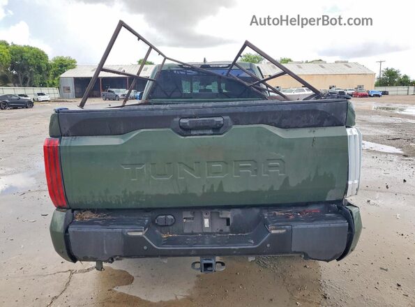 5TFLA5CD7NX001263 2022 TOYOTA TUNDRA Green Widok z tyłu