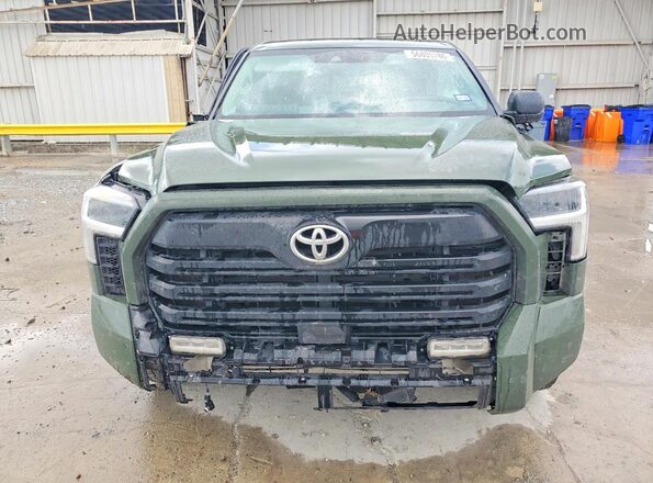 5TFLA5CD7NX001263 2022 TOYOTA TUNDRA Green Widok z przodu