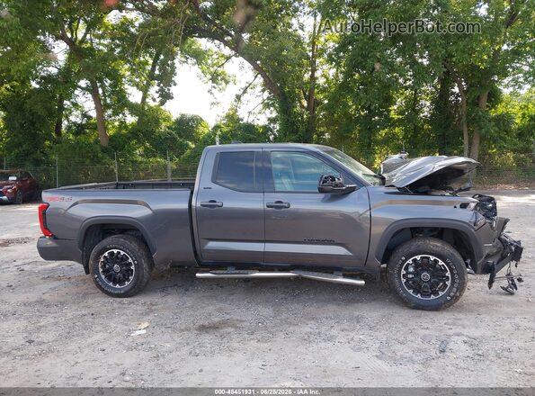 5TFLA5DA1PX090786 2023 TOYOTA TUNDRA Gray Vista interior trasera