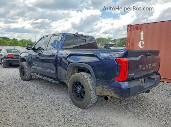 5TFLA5DA4NX020227 2022 TOYOTA TUNDRA Blue Задня ліва чверть