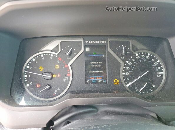 5TFLA5DA8PX075329 2023 TOYOTA TUNDRA Black Vista del cuadro de instrumentos