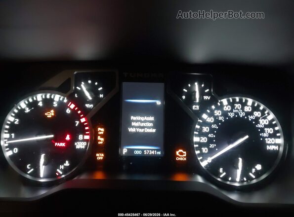 5TFLA5DB0NX033615 2022 TOYOTA TUNDRA Зеленый Вид задних сидений