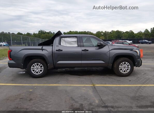 5TFLA5DB0PX066827 2023 TOYOTA TUNDRA Gray Rear interior view