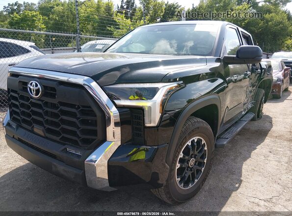 5TFLA5DB2RX132989 2024 TOYOTA TUNDRA Black Առջևի ձախ երեք քառորդ տեսարան