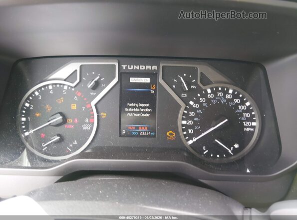 5TFLA5DB3RX172000 2024 TOYOTA TUNDRA Gray Հետևի նստատեղերի տեսք