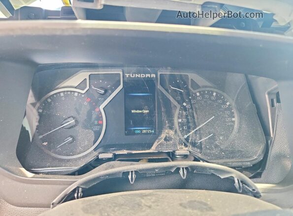 5TFLA5DB3RX187435 2024 TOYOTA TUNDRA Серый Вид щитка приборов