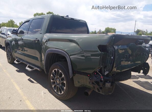 5TFLA5DB5NX042441 2022 TOYOTA TUNDRA Зеленый Задняя левая четверть