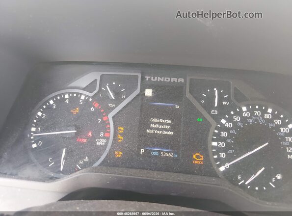 5TFLA5DB5NX042441 2022 TOYOTA TUNDRA Зеленый Вид задних сидений