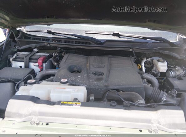 5TFLA5DB5NX042441 2022 TOYOTA TUNDRA Зеленый Вид сзади