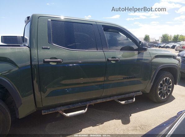5TFLA5DB5NX042441 2022 TOYOTA TUNDRA Зеленый Панорамный вид салона 360°