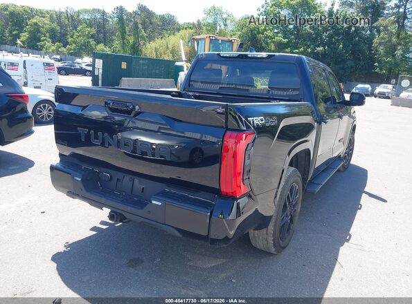 5TFLA5DB5RX157451 2024 TOYOTA TUNDRA Черный Задняя правая четверть