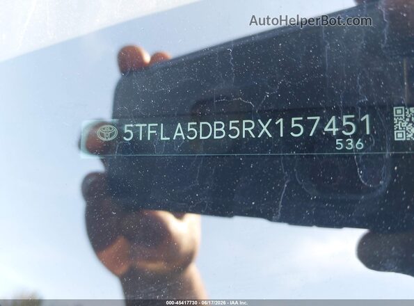 5TFLA5DB5RX157451 2024 TOYOTA TUNDRA Черный 