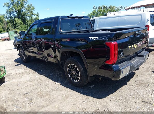 5TFLA5DB5RX184035 2024 TOYOTA TUNDRA Черный Задняя левая четверть