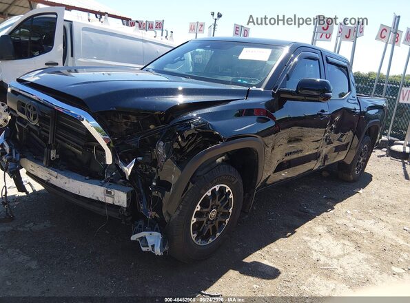 5TFLA5DB5RX184035 2024 TOYOTA TUNDRA Черный Передняя левая четверть