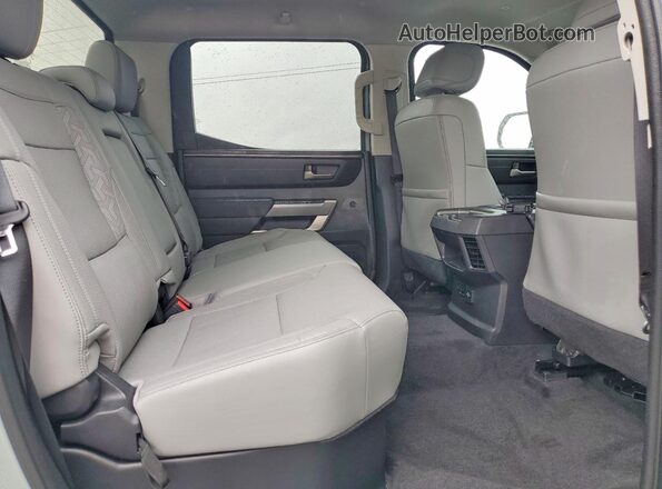 5TFLA5DB6RX181533 2024 TOYOTA TUNDRA Gray Rear seats view