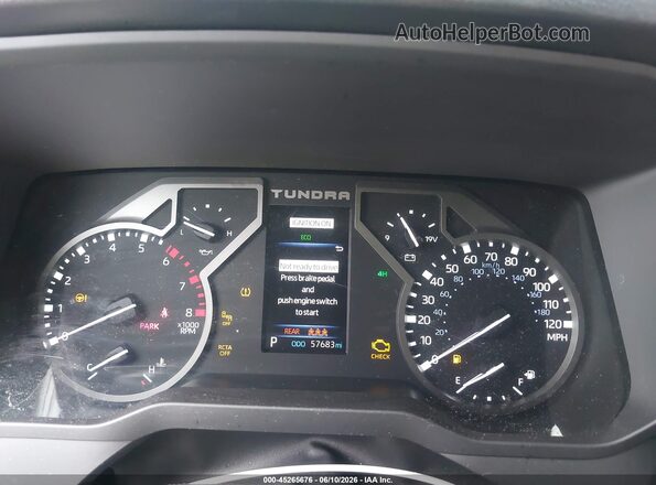 5TFLA5DB7NX043350 2022 TOYOTA TUNDRA Gray 