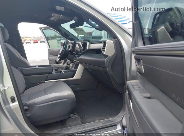 5TFLA5DB7SX279380 2025 TOYOTA TUNDRA Gray წინა სალონის ხედი